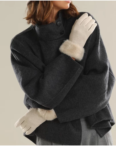Morgan & Taylor - Tammy Faux Fur Gloves 