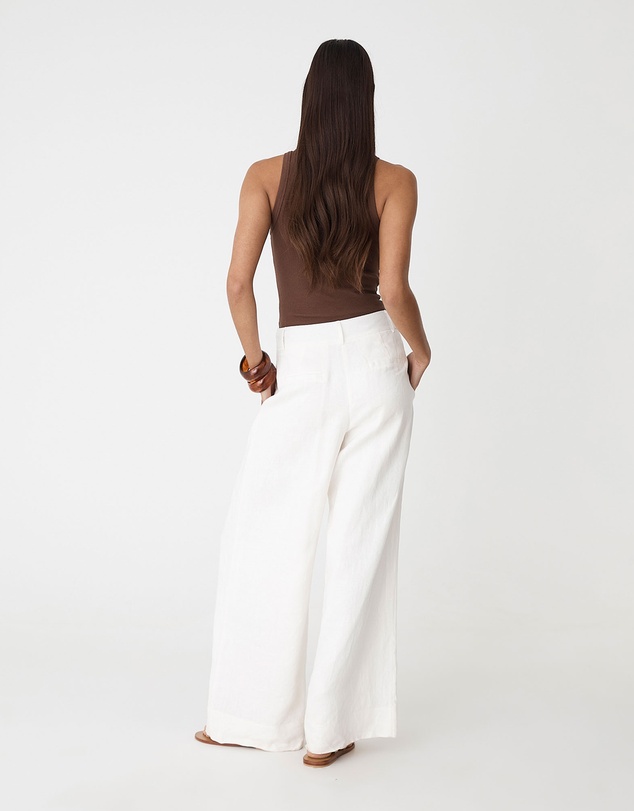 Forcast - Ami Wide Leg Linen Pants