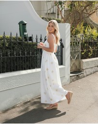 Esther & Co - Atasha Dress - White Print