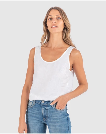 CAMIXA - Tanya Tank Linen Top