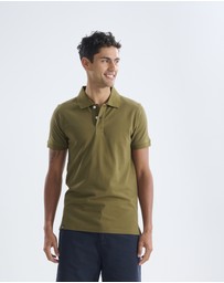 3 Wise Men - 3 Wise Men Portland Polo Shirt - Olive Green