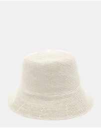 Morgan & Taylor - Maryjane Bucket Hat in Beige