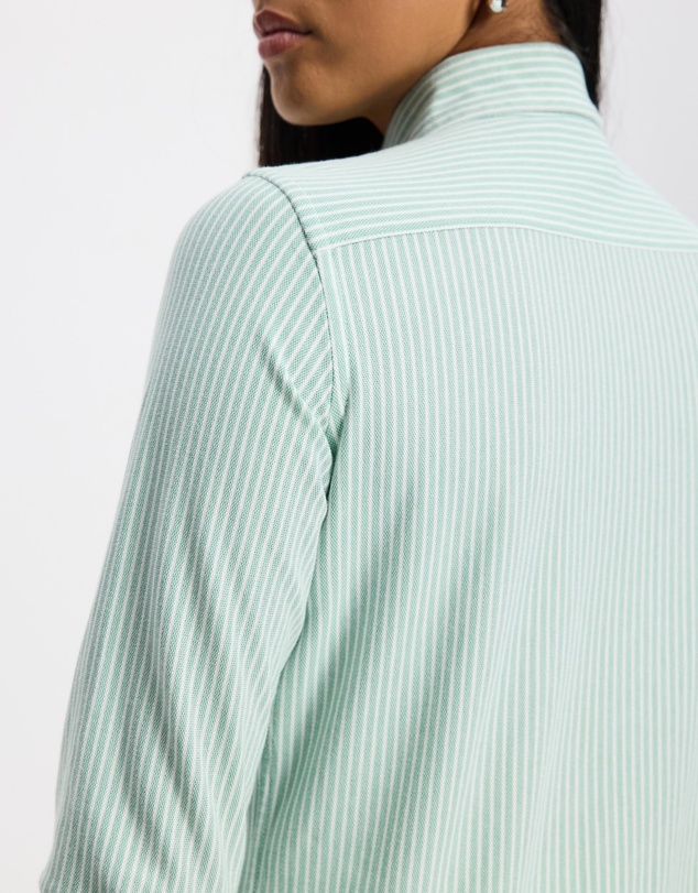 Polo Ralph Lauren - Striped Knit Oxford Cotton Shirt - ICONIC EXCLUSIVE