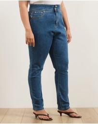 Atmos&Here Curvy - Piper Stretch Denim Skinny Jeans