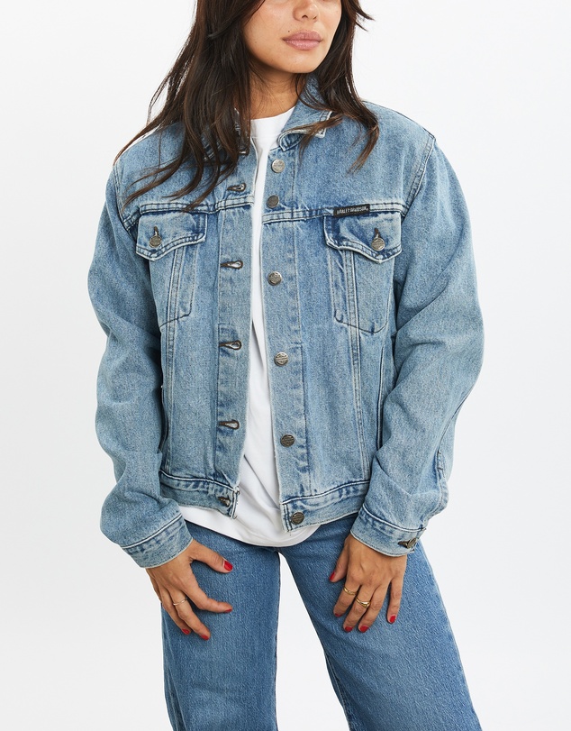 Vintage by The Real Deal - Pre Loved - Vintage Harley Davidson Denim Jacket
