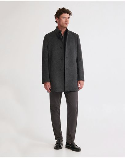 Grey Herringbone