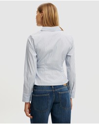 Cotton On - Peyton Gathered LS Shirt