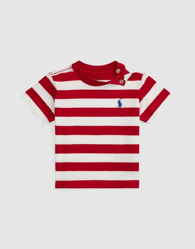 Polo Ralph Lauren - Striped Cotton Jersey Tee - Babies