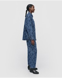 Marimekko - Maridenim Vaihe Unikko jean shirt