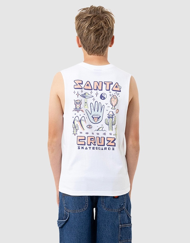 Santa Cruz - Tripper Muscle Top - Teens