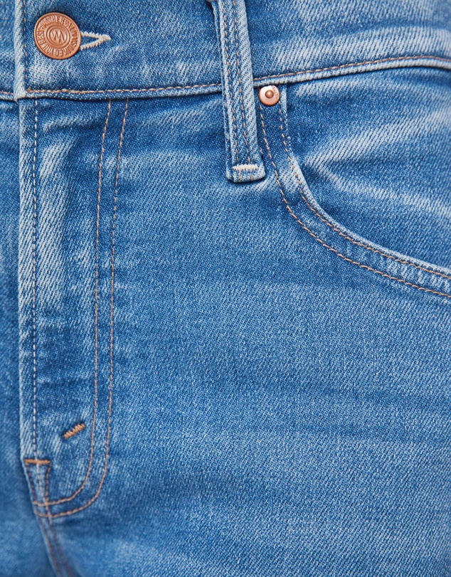 MOTHER - The Mid Rise Rambler Zip Ankle Jeans