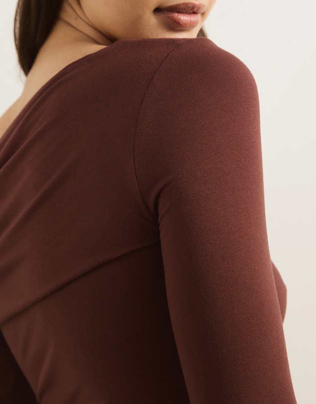 Atmos&Here - Nell One Shoulder Long Sleeve Top
