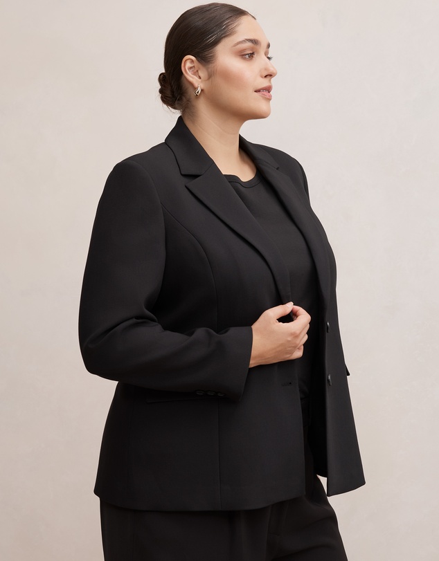 Forever New Curve - Lee Curve Nipped Waist Blazer