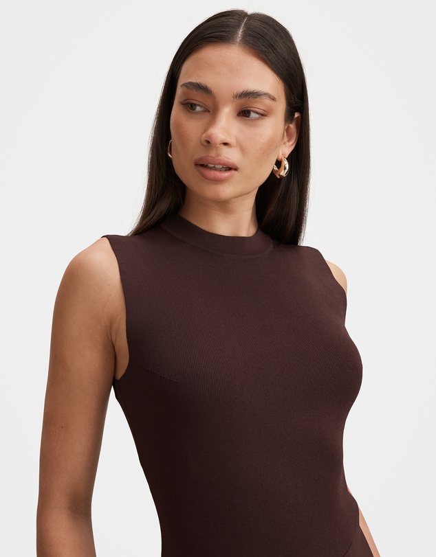 Forever New - Jayden Satin Mixed Midi Dress