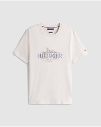 Tommy Hilfiger - Tropical Logo Crew Neck T-Shirt