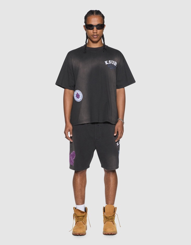 Ksubi - Genesis Ekcess SS Tee Charcoal Fade