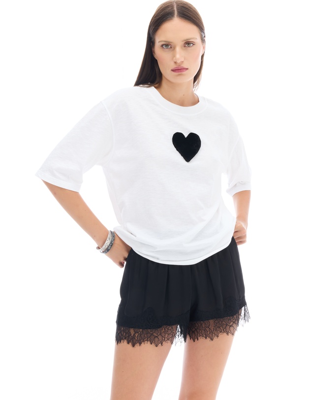 THE TALES - We Love Velvet Heart Street Tee