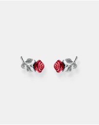 THOMAS SABO - Romance Ear studs Red Roses