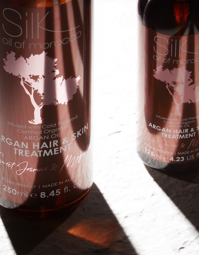 Silk Oil of Morocco - Argan Hair and Skin Treatment - Sweet Jasmine & Magnolia - 125ml