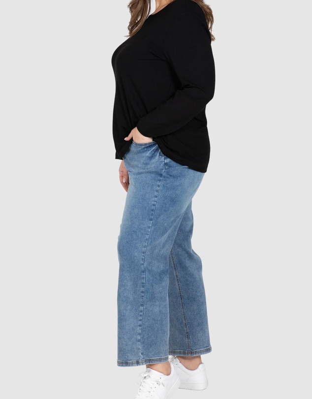 Love Your Wardrobe - Darcy Wide Leg Jeans