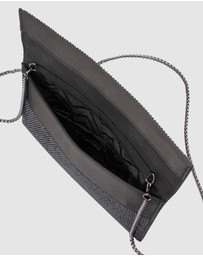 Olga Berg - Cara Crystal Envlope Clutch