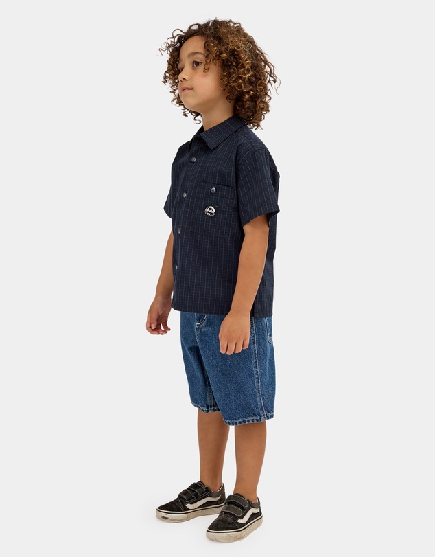Billabong - Boys 2 to 7 Groms Spec 73 Baggy Denim Shorts