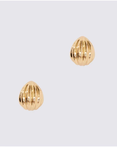 8 Other Reasons - Shell Hoop Earring