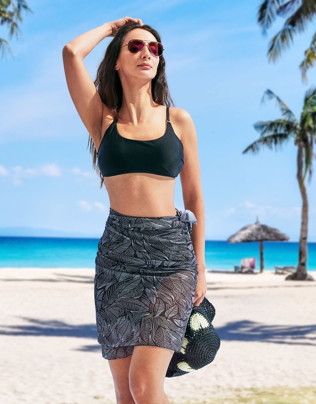 Modest Mermaid - Geo Swim Sarong