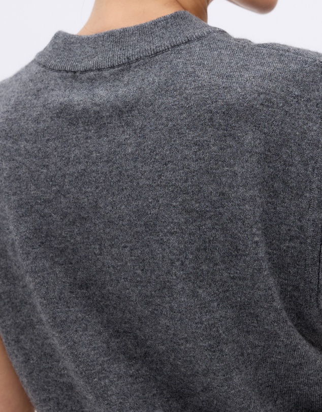 Minima Esenciales - Naya Cashmere Blend Knitted Top