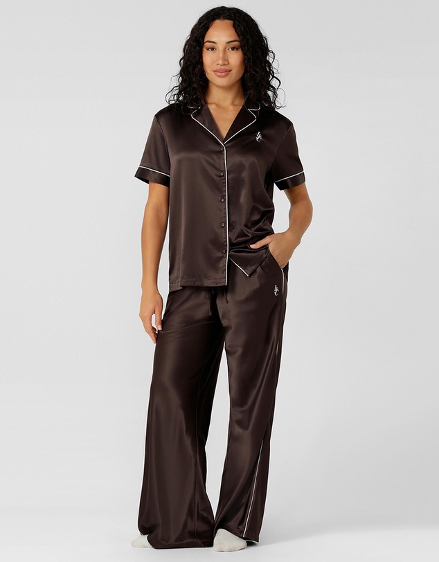 Lorna Jane - Sweet Dreams Satin Short Sleeve Shirt