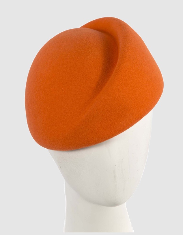 Max Alexander - Winter Orange Felt Designer Hat