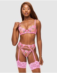 Ann Summers - Caged Rose Suspender Belt