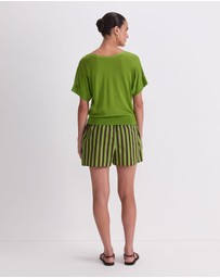 Sportscraft - Silk Blend Reversible Knit