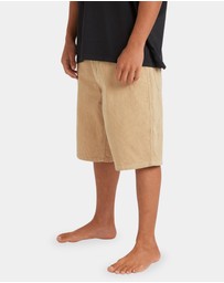 Billabong - Mens Smoko Corduroy Shorts