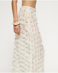 Lover - Este Ruffle Midi Skirt