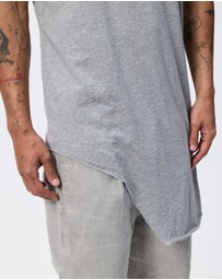 Surrounded By Ghosts - The Coltan Cotton Asymmetrical Tail T-Shirt
