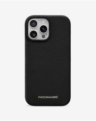 Maison De Sabre - Leather Phone Case (iPhone 16 Pro)