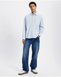 Jack & Jones - Meadows Poplin Stripe Shirt