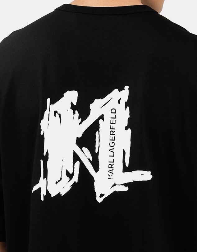 Karl Lagerfeld - KL Graphic Oversized T-Shirt