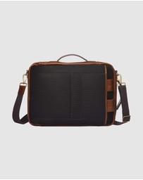 Fossil - Fossil Buckner Brown Laptop Bags MBG9599222