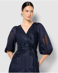 Montique - Saige Floral Wrap Dress