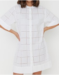 ALEXANDRA - Nova Dress White
