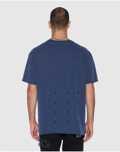 Ksubi - Stitch Up Biggie SS Tee Deep