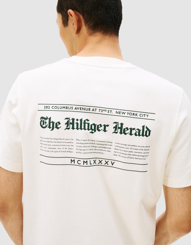 Tommy Hilfiger - Back Logo Jersey Crew Neck T-Shirt