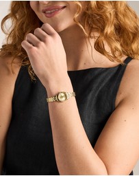 Fossil - Scarlette Gold Tone Analogue Watch