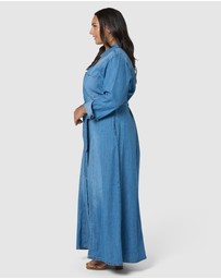 Indigo Tonic - Leah Chambray Maxi Dress