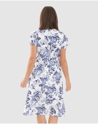 Ripe Maternity - Georgia Tie Front Dress