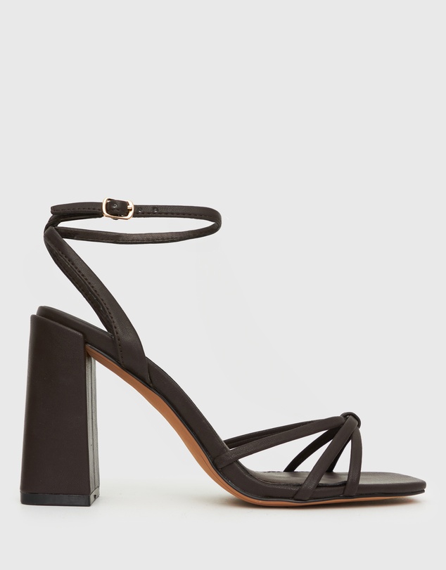 Betts - Solana Strappy High Block Heel Sandals