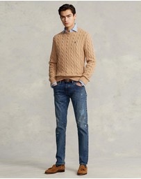 Polo Ralph Lauren - Driver Cable Knit Long Sleeve Sweater