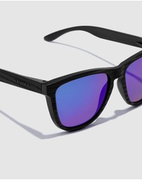 Hawkers Co - Polarized Carbon Blue One Raw Sunglasses for Men and Women UV400
